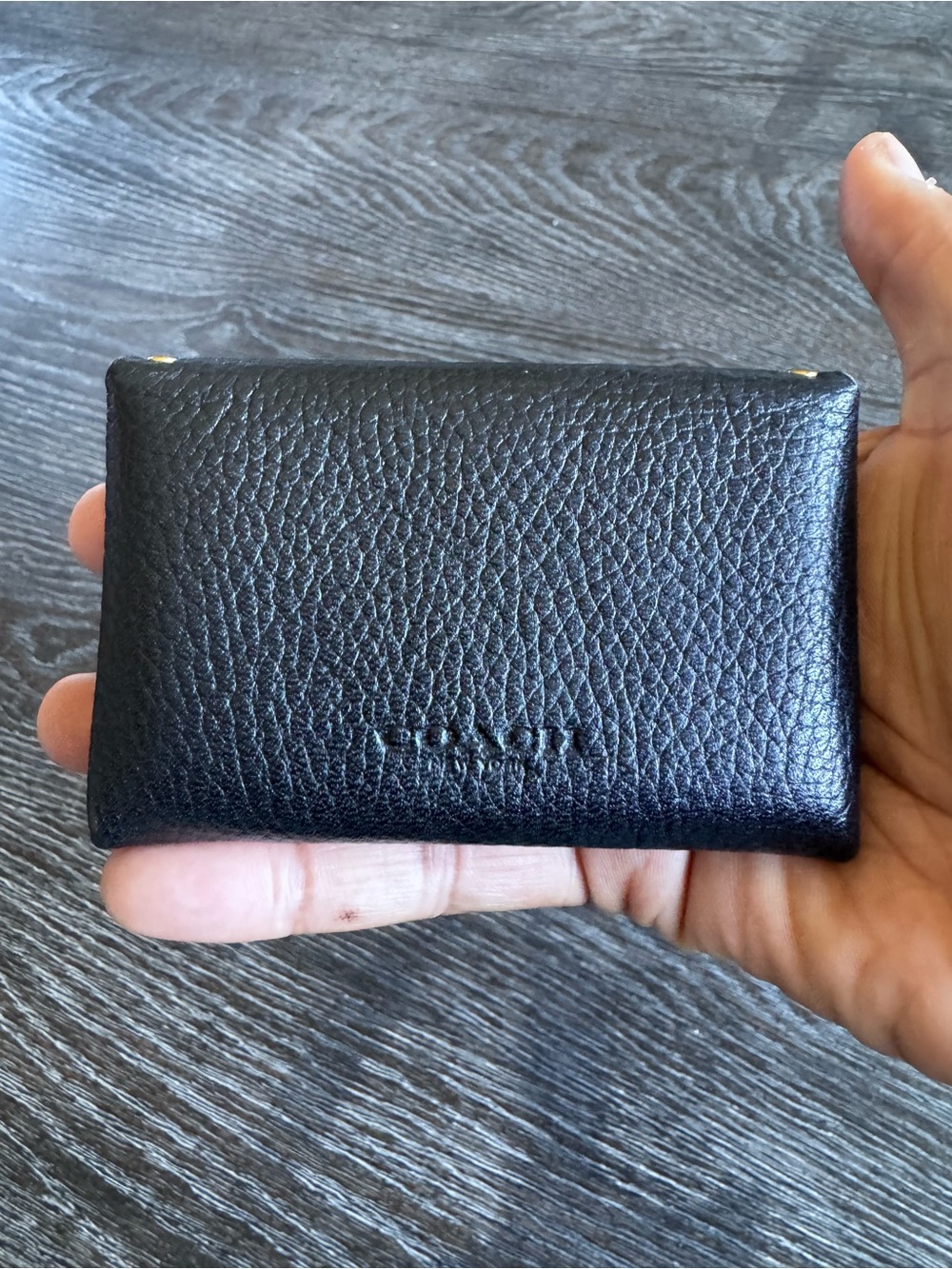 Coach Turnlock Card Case - Picture 4 of 8